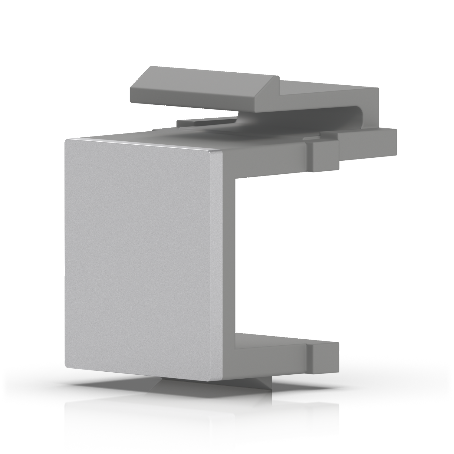 Ubiquiti Keystone Blank Insert Pass-Through, 12-Pack - Image 1