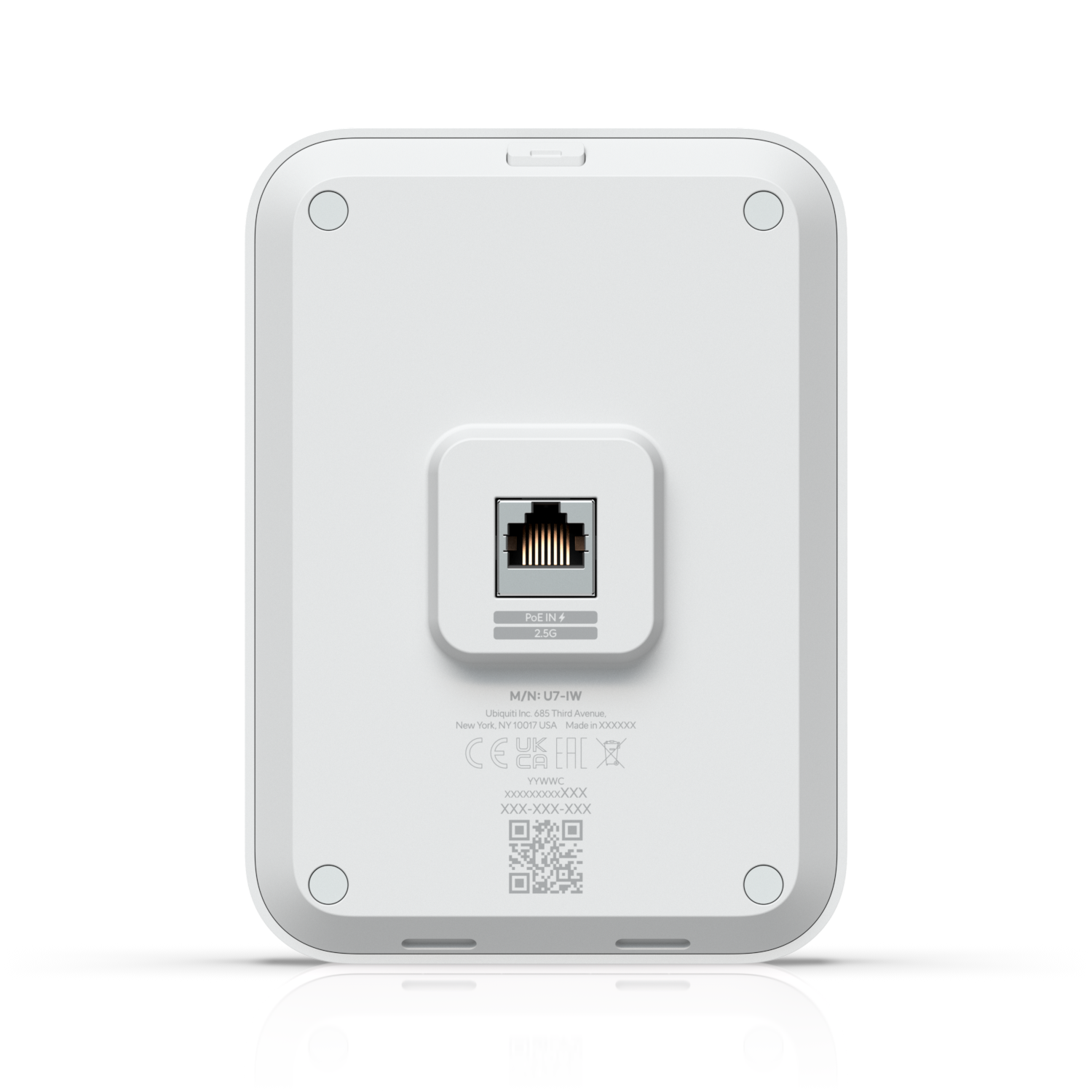 Ubiquiti U7 In-Wall 4300 Mbit/s White Power over Ethernet (PoE) - Image 3