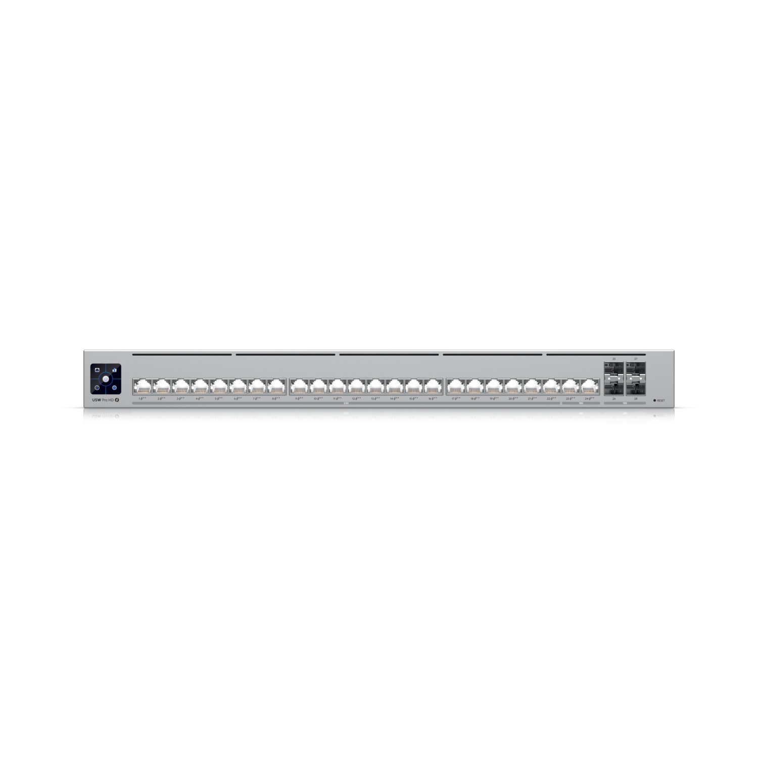 Ubiquiti UniFi Pro HD 24 PoE Managed L2/L3 2.5G Ethernet (100/1000/2500) Power over Ethernet (PoE) 1U Gray - Image 2