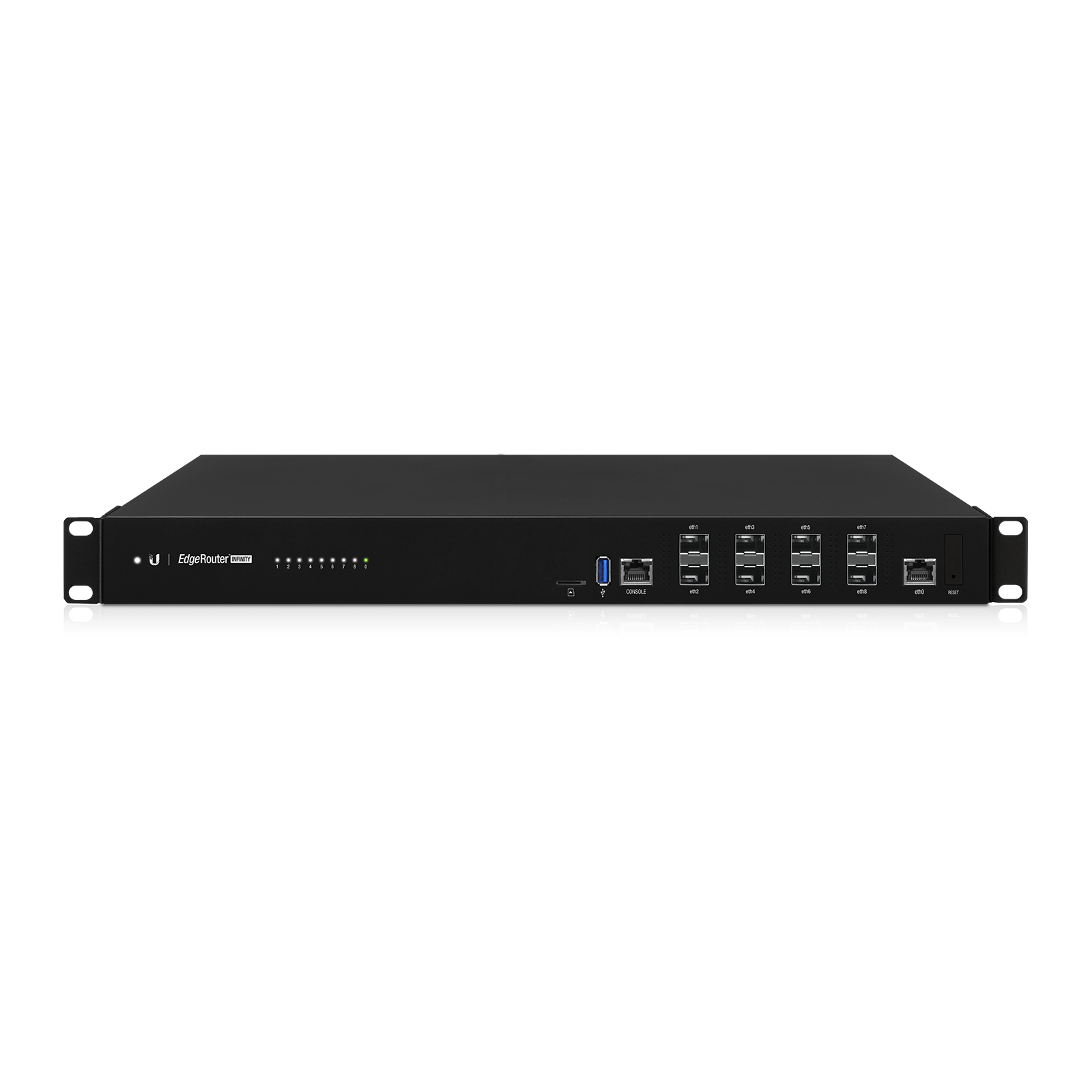 Ubiquiti Networks EdgeRouter ER-8-XG Managed L3 Gigabit Ethernet (10/100/1000) 1U Black (ER-8-XG) - Image 1