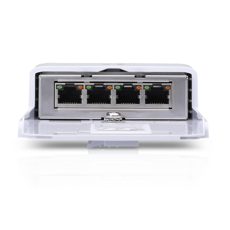 Ubiquiti N-SW Networks NanoSwitch Gigabit Ethernet (10/100/1000) Power over Ethernet (PoE) White - Image 4
