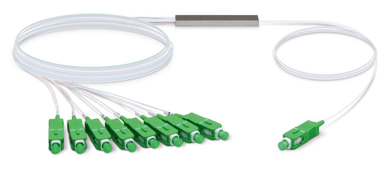 Ubiquiti Networks UF-SPLITTER-8 fibre optic cable 4.06 m SC/APC 8x SC/APC White - Image 1