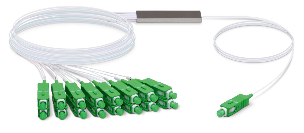 Ubiquiti Networks UF-SPLITTER-16 fibre optic cable 4.06 m SC/APC 16x SC/APC White - Image 1