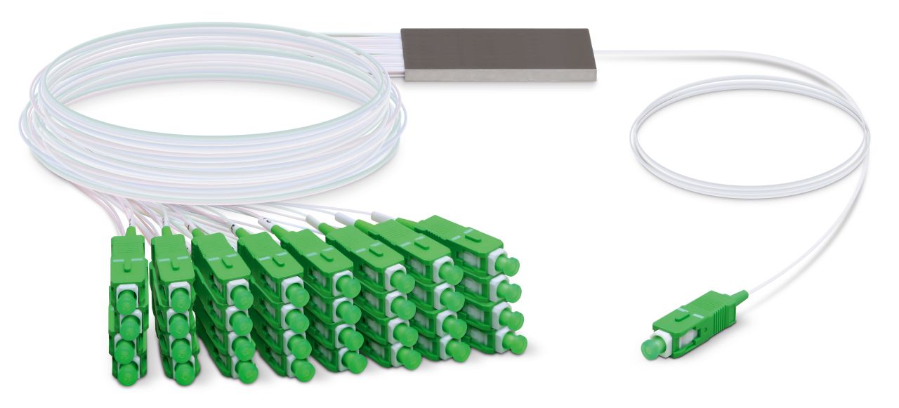 Ubiquiti Networks UF-SPLITTER-32 fibre optic cable 4.08 m SC/APC 32x SC/APC White - Image 1