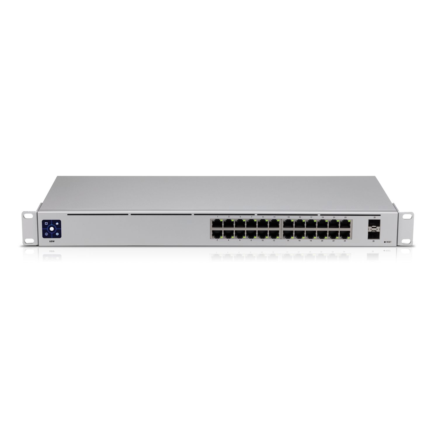 Ubiquiti Networks UniFi USW-24 Network Switch Managed L2 Gigabit Ethernet (10/100/1000) Silver (USW-24) - Image 2