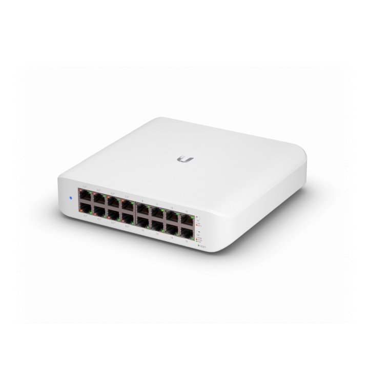 Ubiquiti USW-LITE-16-POE Networks UniFi Switch Lite 16 PoE L2 Gigabit Ethernet (10/100/1000) Power over Ethernet (PoE) White - Image 1