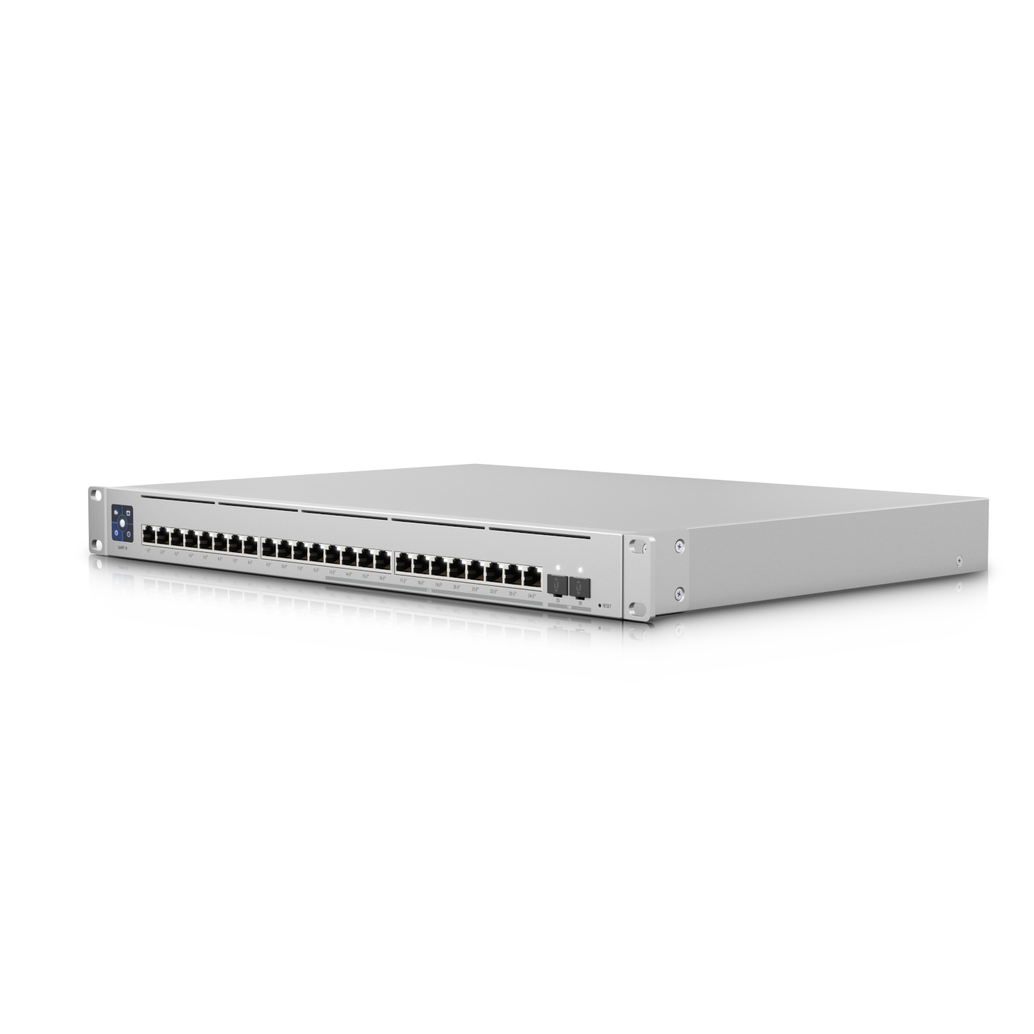 Ubiquiti Networks USW-ENTERPRISE-24-POE network switch Managed L3 Gigabit Ethernet (10/100/1000) Power over Ethernet (PoE) Silver - Image 1