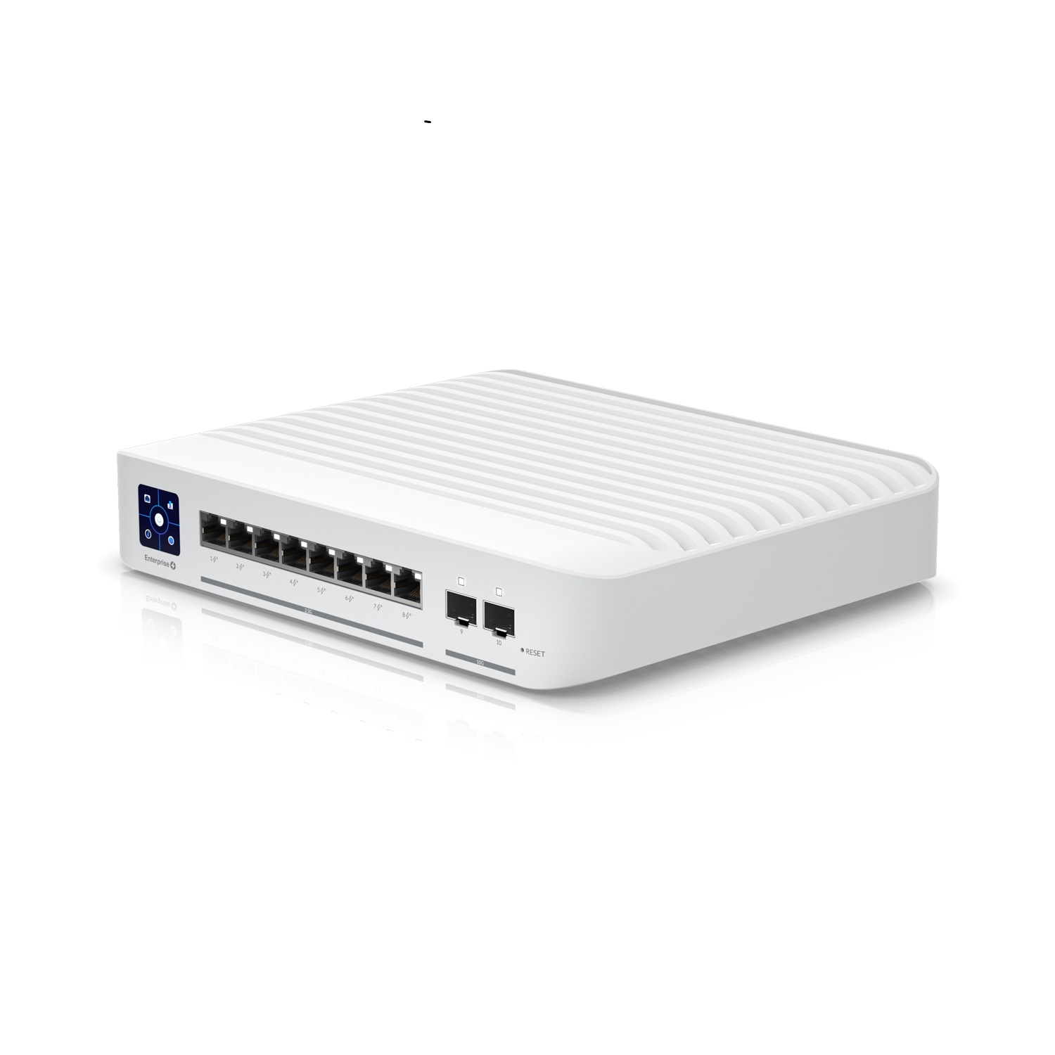 Ubiquiti USW-ENTERPRISE-8-POE Networks UniFi Enterprise 8 PoE Managed L3 2.5G Ethernet (100/1000/2500) Power over Ethernet (PoE) Stainless steel - Image 1