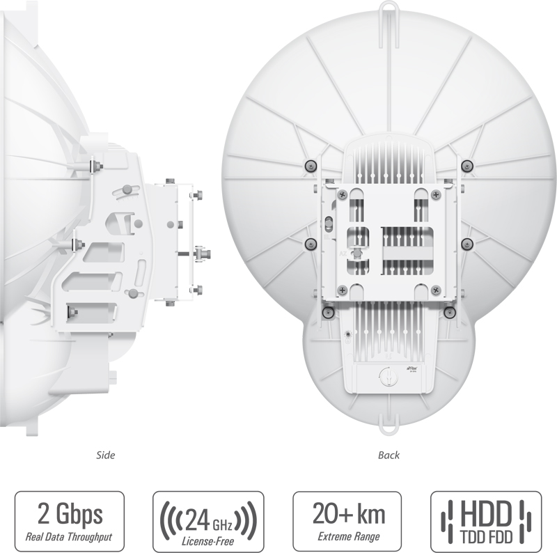 Ubiquiti AF-24HD UISP airFiber HD 24 GHz Bridge - Image 2