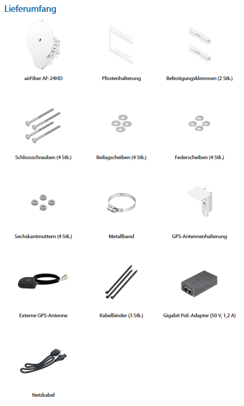 Ubiquiti AF-24HD UISP airFiber HD 24 GHz Bridge - Image 3