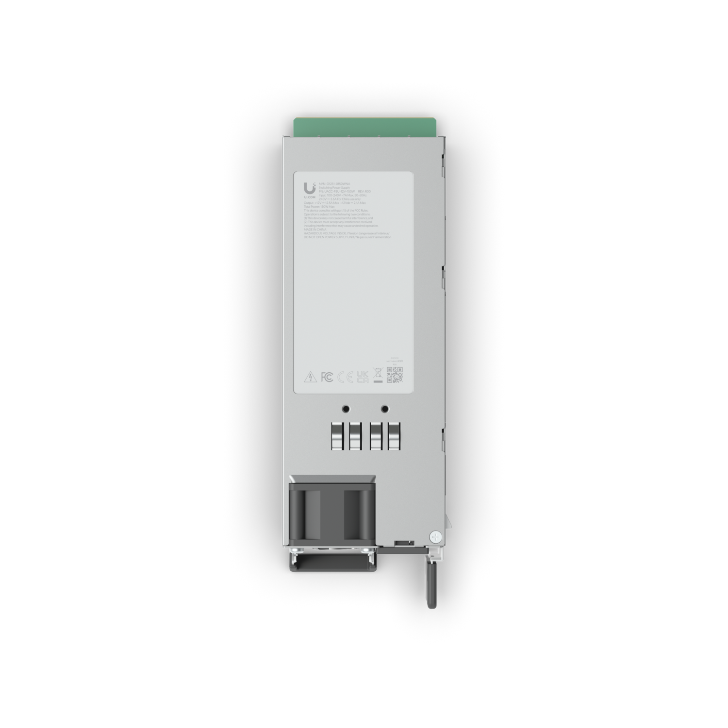 Ubiquiti UACC-PSU-12V-150W Hot-Swappable Power Module - Image 1