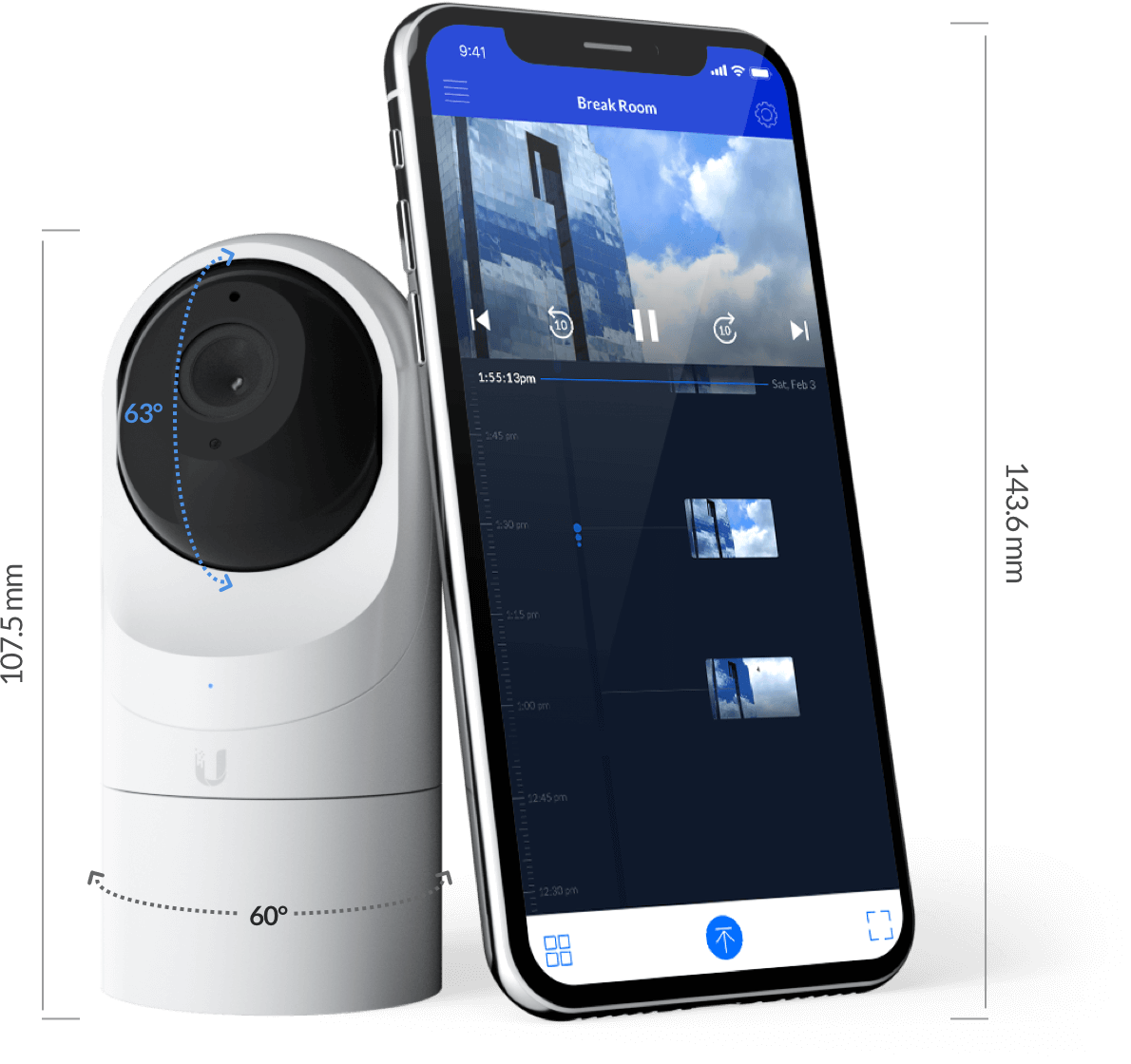 Ubiquiti UniFi Video Camera UVC-G5-Flex - Image 1