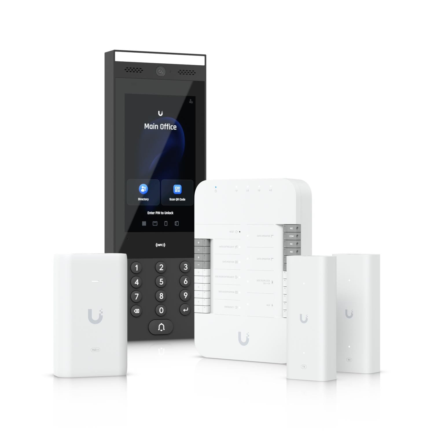 Ubiquiti UniFi Gate Access Starter Kit / (1) Gate Hub / PoE++ adapter / UA-SK-Gate - Image 1