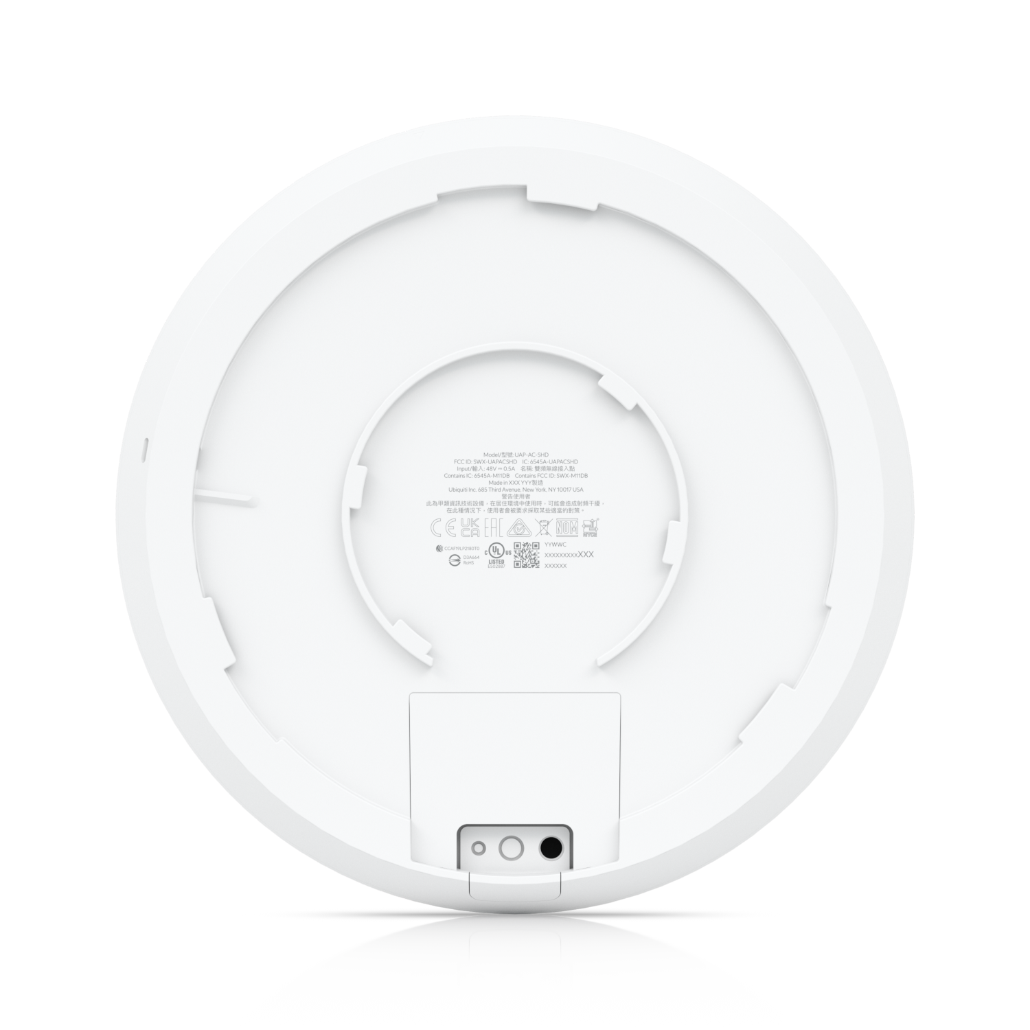 Ubiquiti Networks UAP-AC-SHD-5 wireless access point 1000 Mbit/s White Power over Ethernet (PoE) (5-pack) - Image 7
