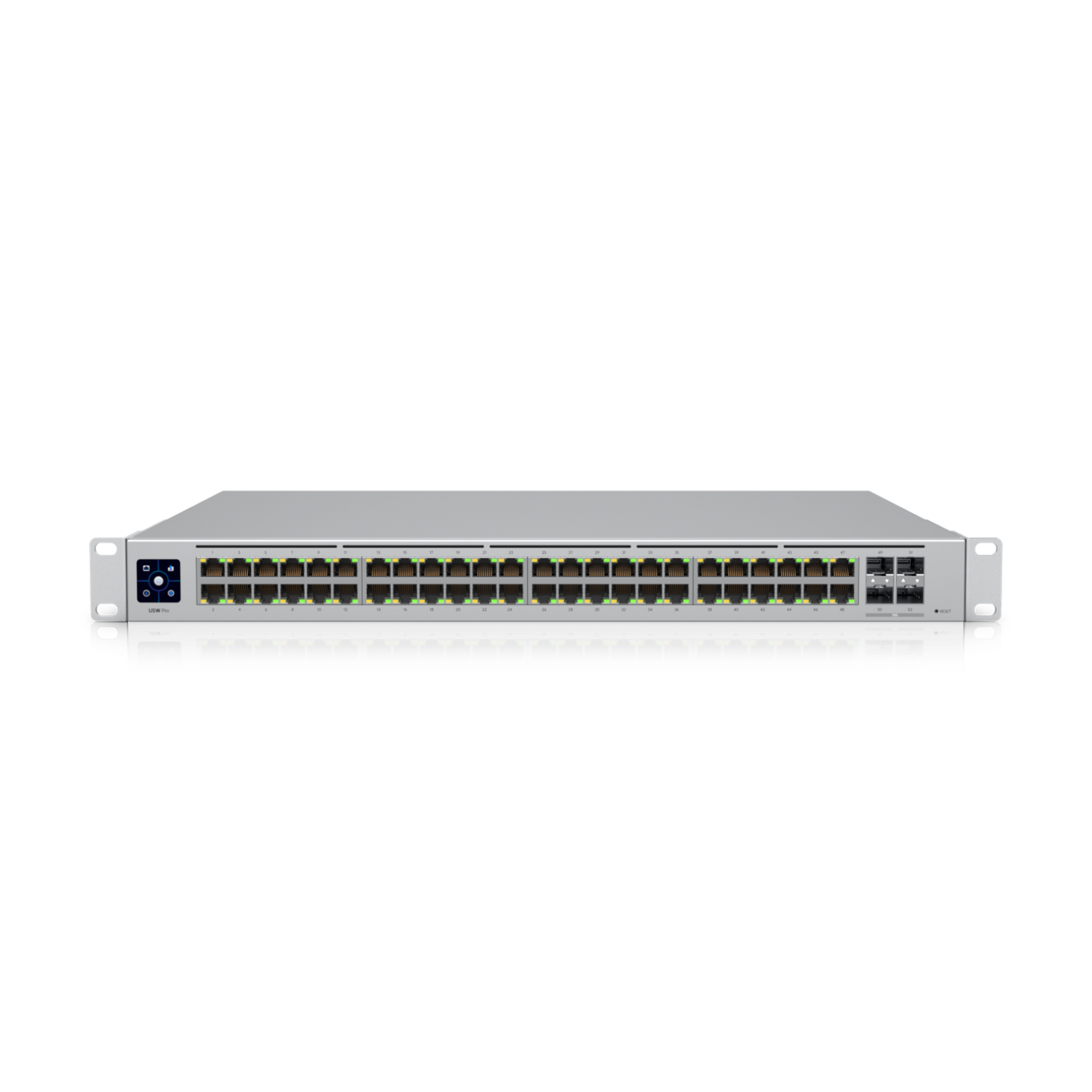Ubiquiti Switch full managed Layer3 52 Port • 48x GbE • 4x SFP+ • 19" • Lüfterlos • UniFi • USW-Pro-48 - Image 1