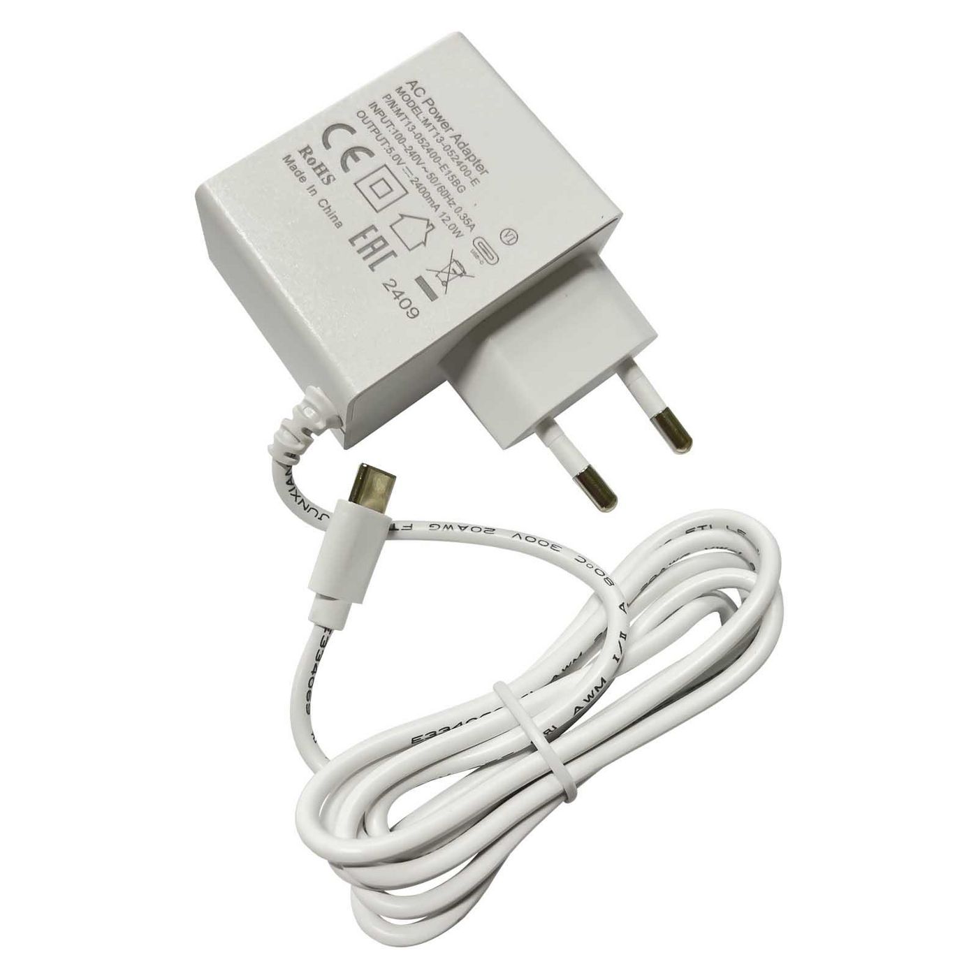 5V 2.4A 12W USB power supply - Primary Image
