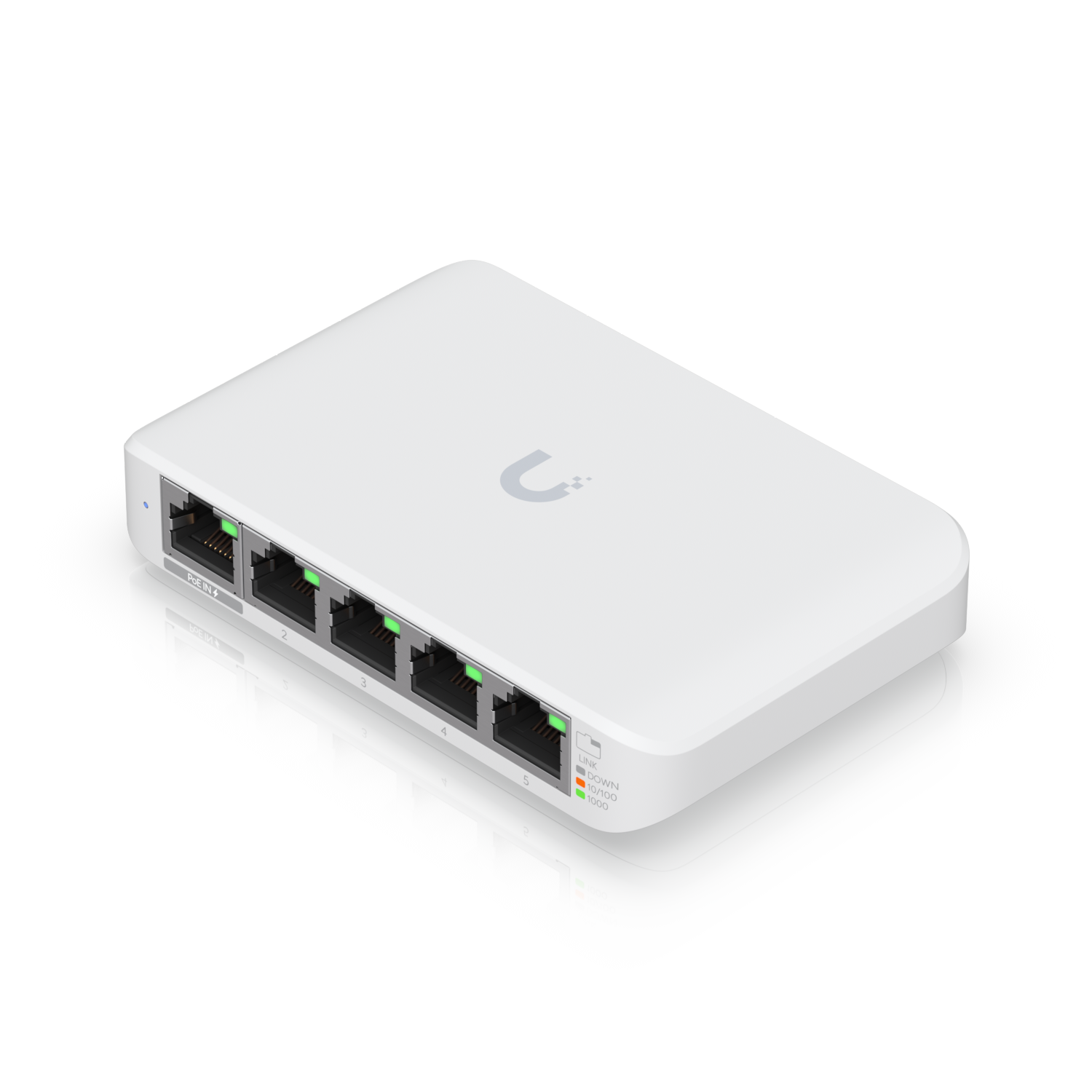 Ubiquiti UniFi Switch Flex Mini (3-pack) Managed Gigabit Ethernet (10/100/1000) Power over Ethernet (PoE) White (USW-FLEX-MINI-3) - Image 2