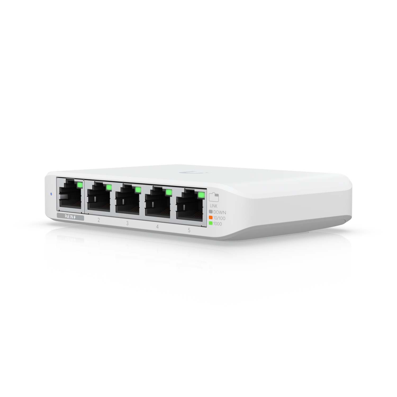 UbiQuiti UniFi Switch Flex Mini (5-pack) - Managed - Gigabit Ethernet (10/100/1000) - Power over Ethernet (PoE) (USW-FLEX-MINI-5) - Image 1