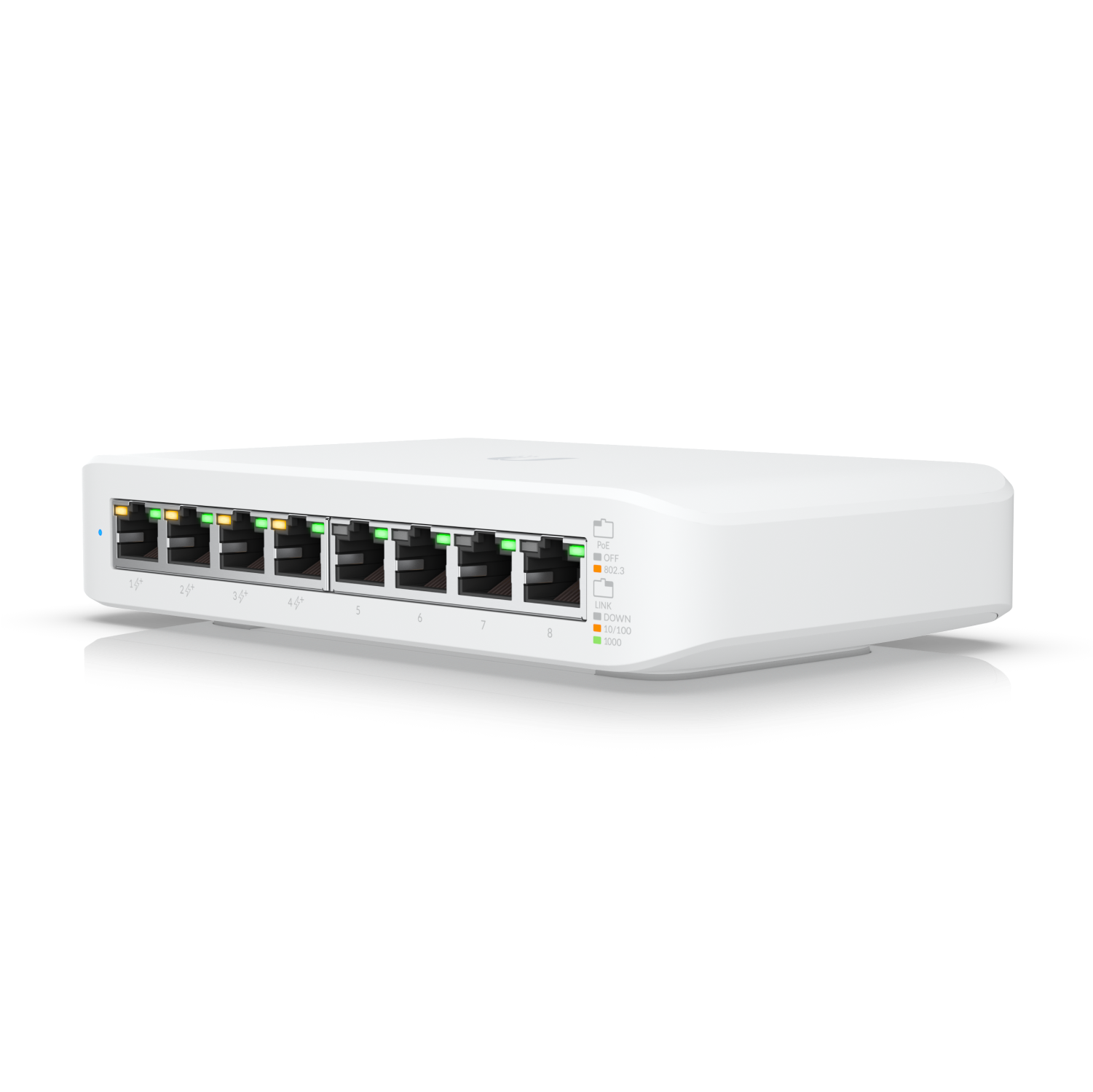 Ubiquiti Networks UniFi Switch Lite 8 PoE Managed L2 Gigabit Ethernet (10/100/1000) Power over Ethernet (PoE) (USW-LITE-8-POE) - Image 1