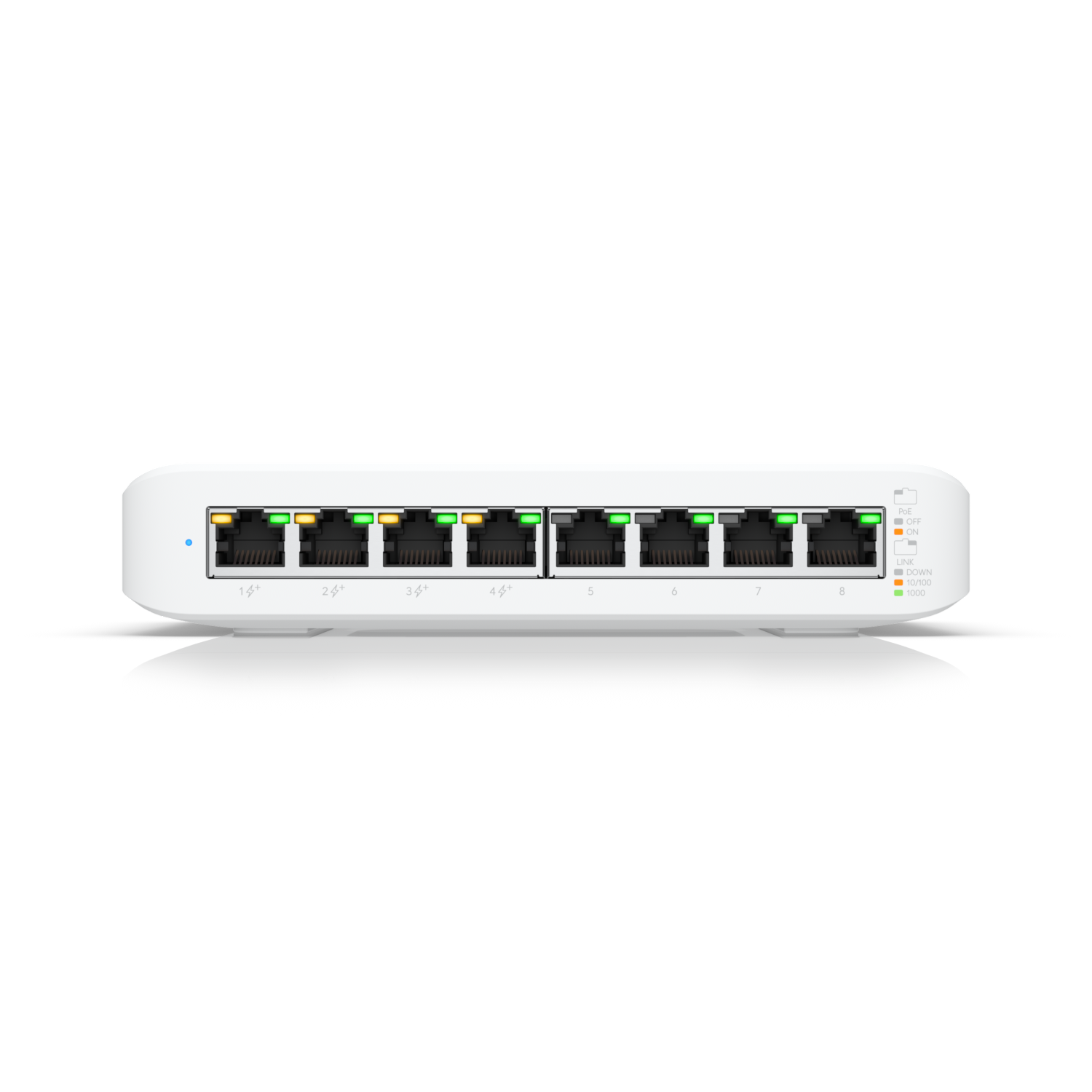 Ubiquiti Networks UniFi Switch Lite 8 PoE Managed L2 Gigabit Ethernet (10/100/1000) Power over Ethernet (PoE) (USW-LITE-8-POE) - Image 2