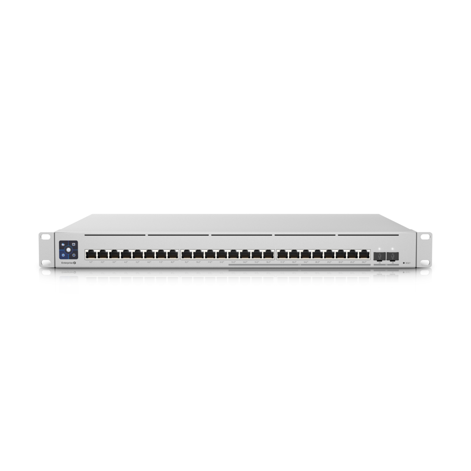 Ubiquiti Networks USW-ENTERPRISE-24-POE network switch Managed L3 Gigabit Ethernet (10/100/1000) Power over Ethernet (PoE) Silver - Image 1