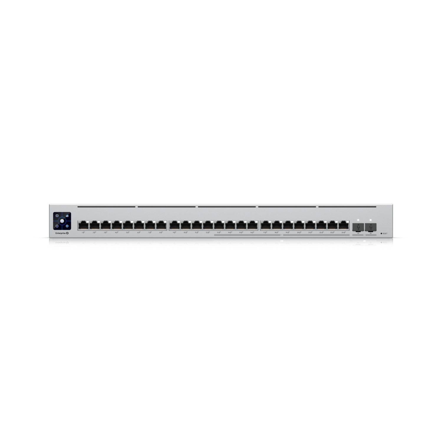 Ubiquiti Networks USW-ENTERPRISE-24-POE network switch Managed L3 Gigabit Ethernet (10/100/1000) Power over Ethernet (PoE) Silver - Image 3
