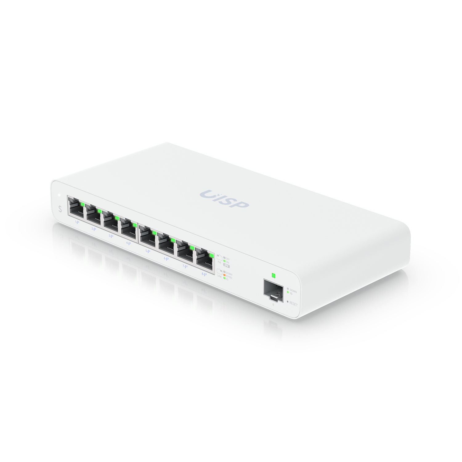UbiQuiti UniFi UISP Switch Gigabit PoE Switch for MicroPoP Applications - Switch - Fiber Optic (UISP-S) - Image 1