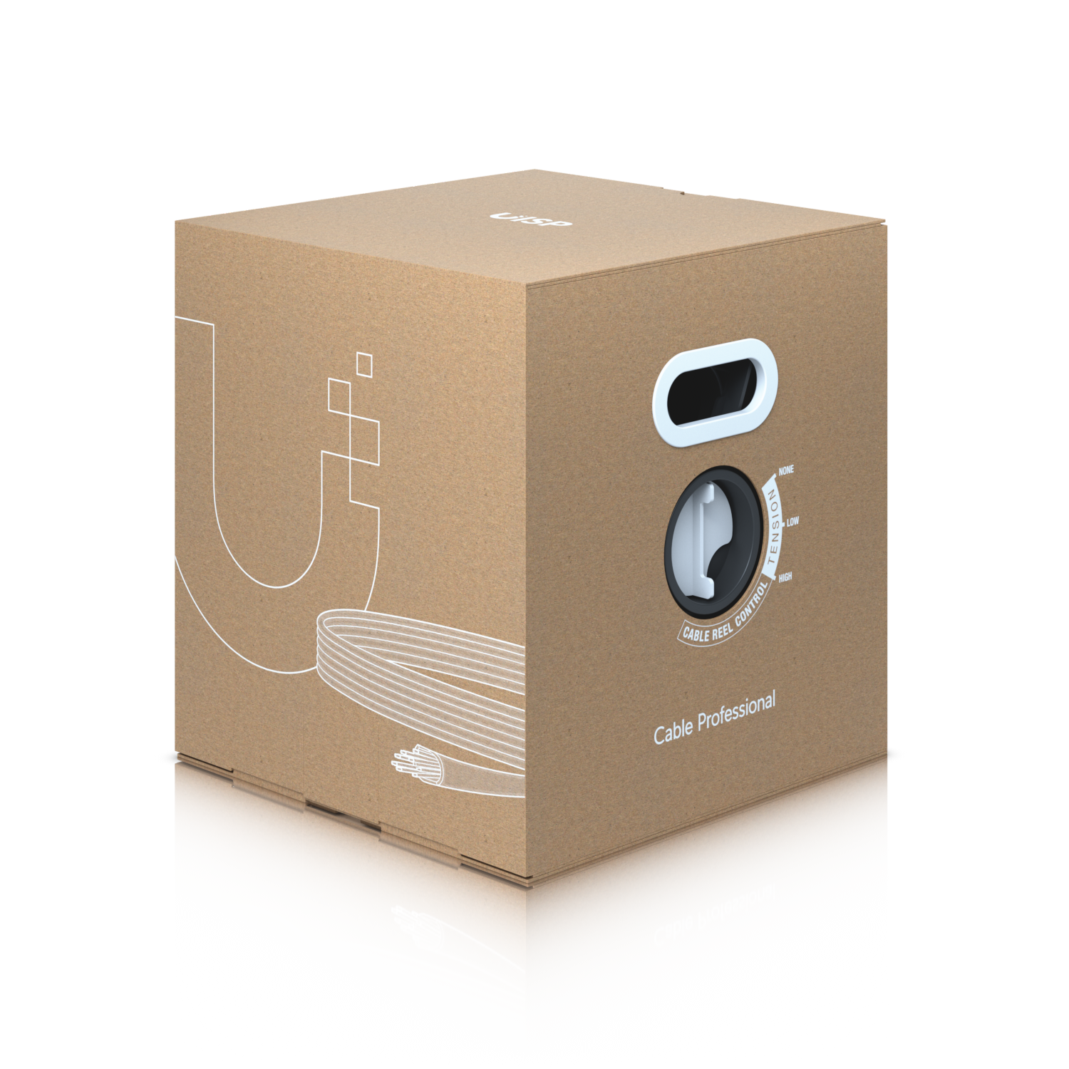 UbiQuiti TC-Pro-Tough Cable TC-Pro Level 1 FTP outdoor wire cable Cat5e 24AWG (UISP-CABLE-PRO) - Image 3