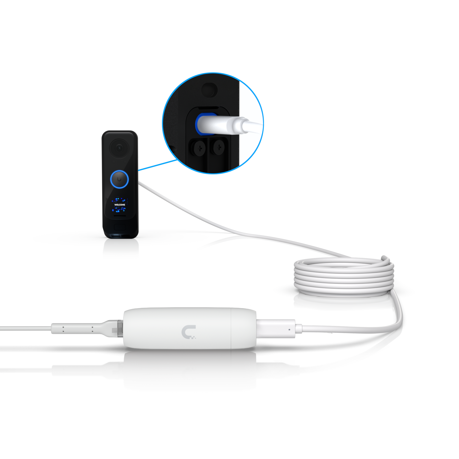 Ubiquiti Networks UISP UACC-G4-DBP-CABLE-USB-7M USB cable USB C White - Image 2