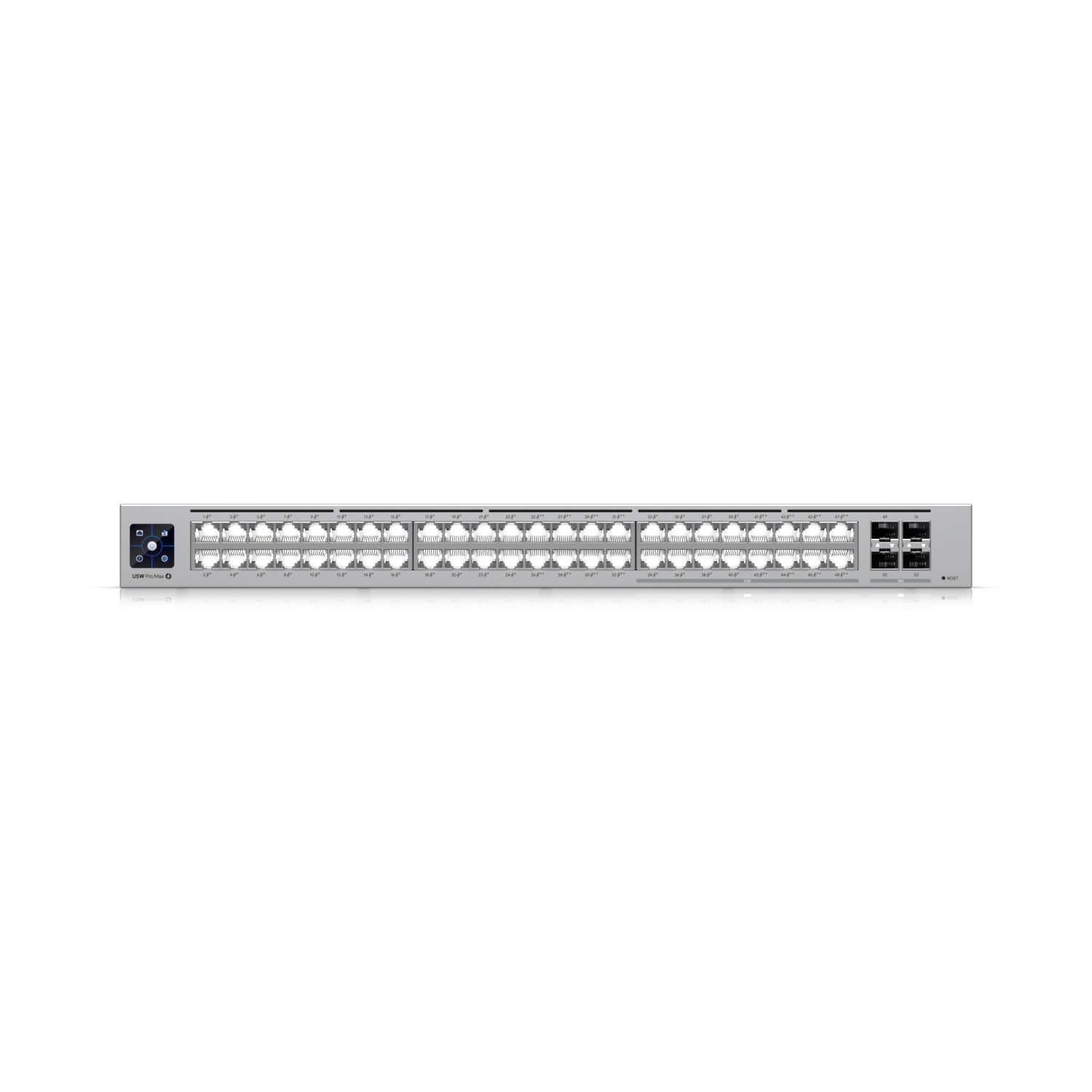 Ubiquiti USW-Pro-Max-48-PoE UniFi 48 port multi-gigabit PoE++ switch, with layer3 features and etherlighting - Image 3