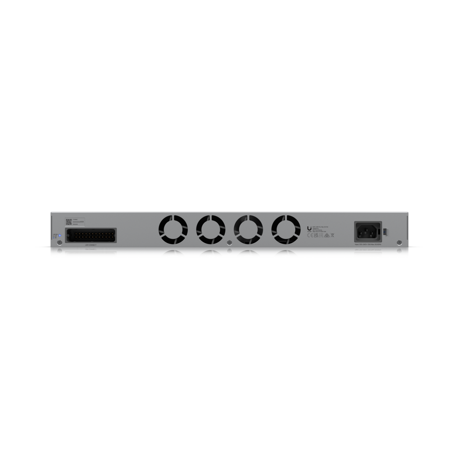 Ubiquiti USW-Pro-Max-48-PoE UniFi 48 port multi-gigabit PoE++ switch, with layer3 features and etherlighting - Image 5