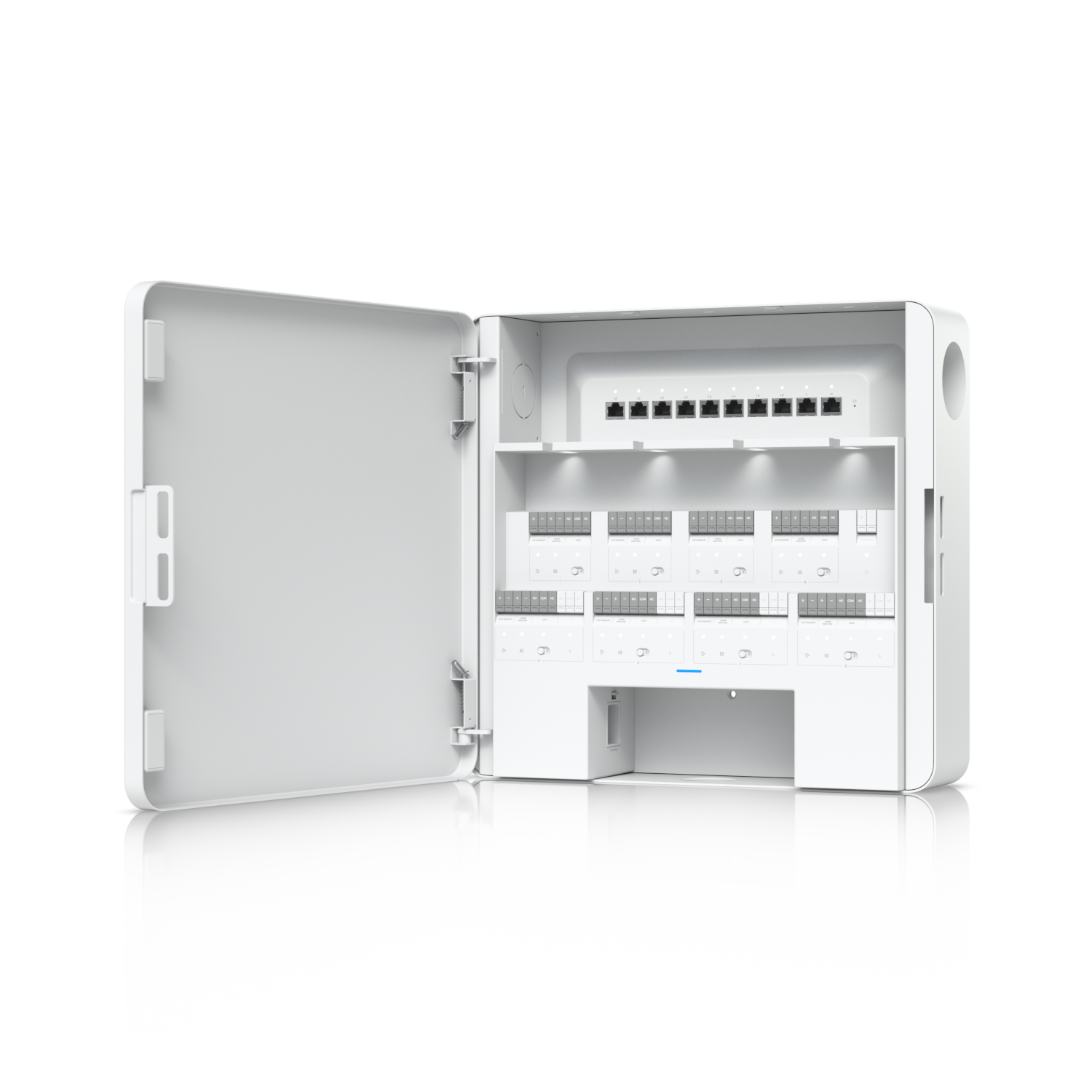 Ubiquiti EAH-8 Enterprise-grade access hub with entry and exit control to eight doors - Image 2