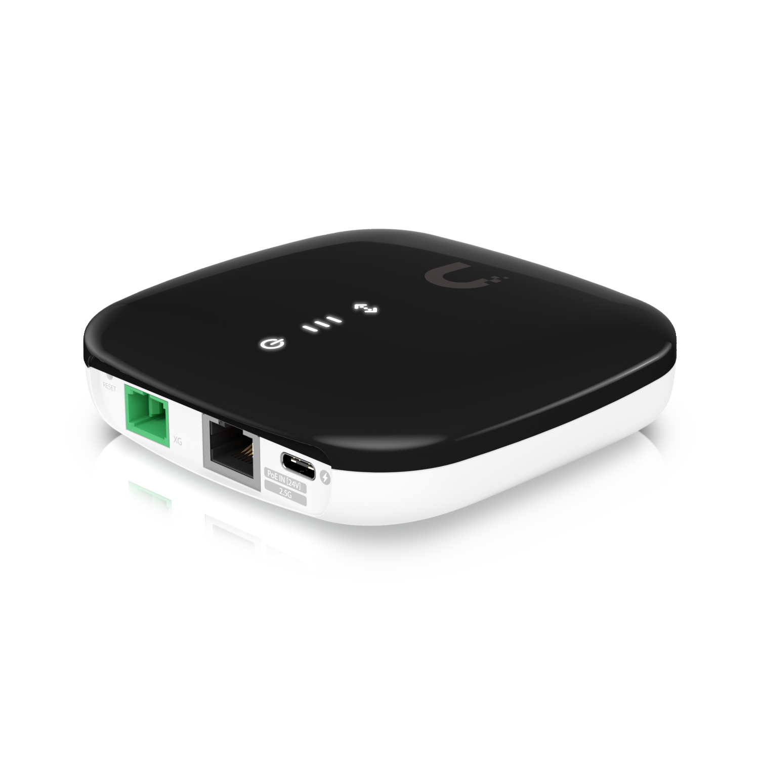Ubiquiti UISP-FIBER-XG 10Gbps XG-PON Optical Network Terminal with a 2.5GbE RJ45 LAN - Image 1