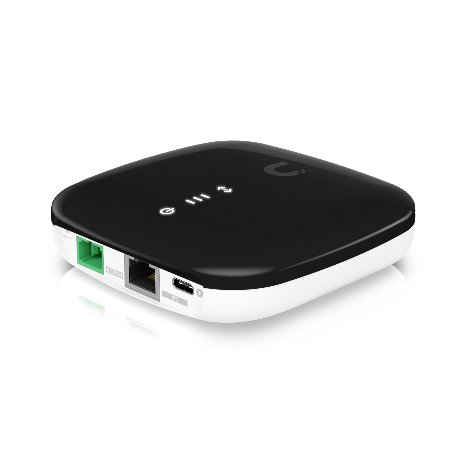 Ubiquiti UISP-FIBER-XGS 10Gbps XGS-PON Optical Network Terminal with a 10GbE RJ45 LAN - Image 1
