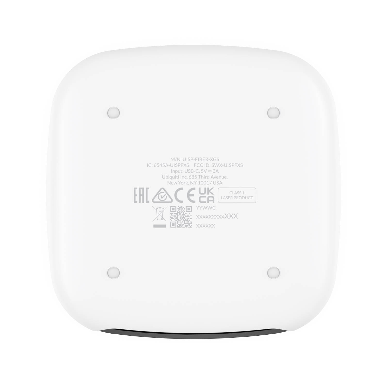 Ubiquiti UISP-FIBER-XGS 10Gbps XGS-PON Optical Network Terminal with a 10GbE RJ45 LAN - Image 5
