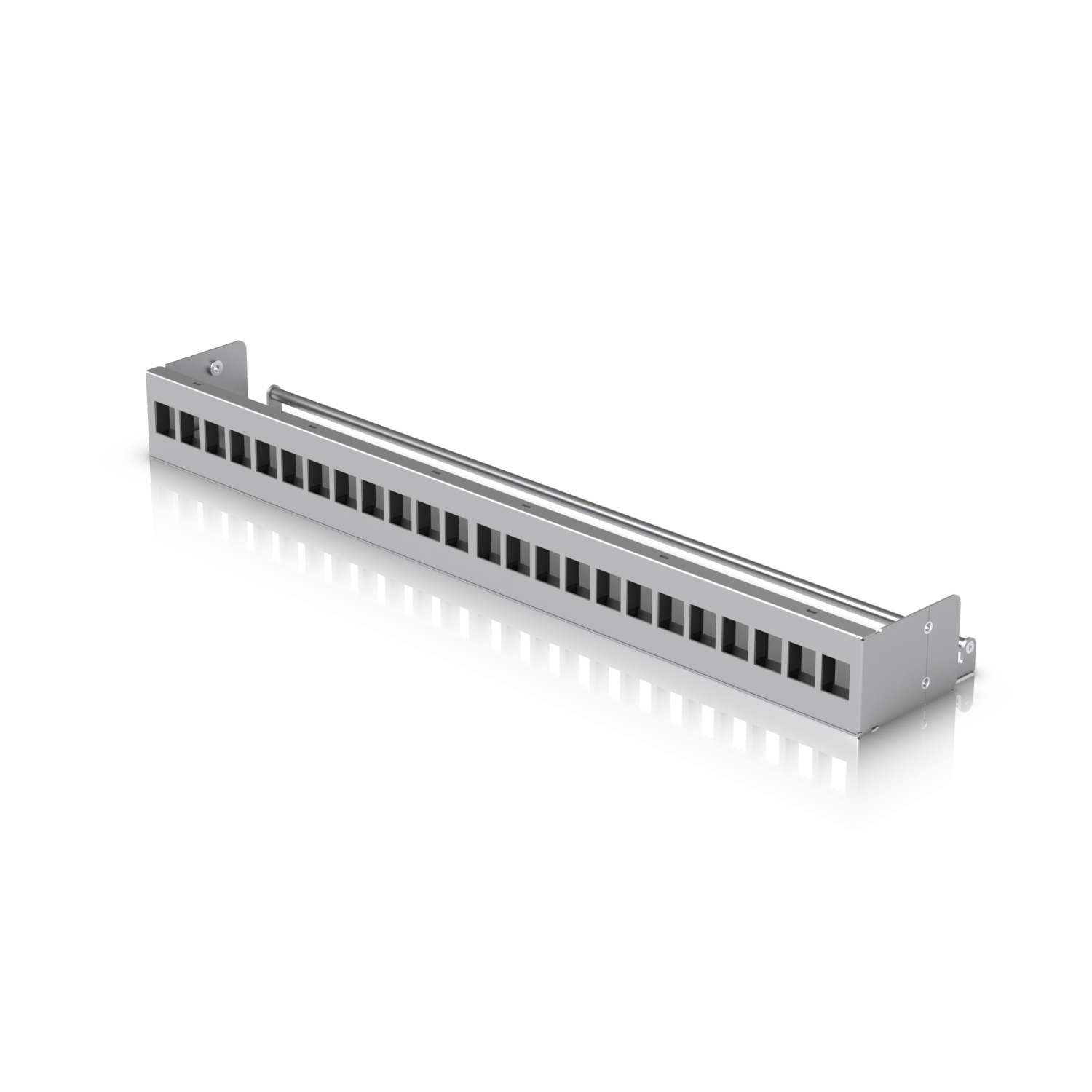 Ubiquiti UACC-Rack-Panel-Patch-Blank-24 Rack mount 24-port blank patch panel - Image 1