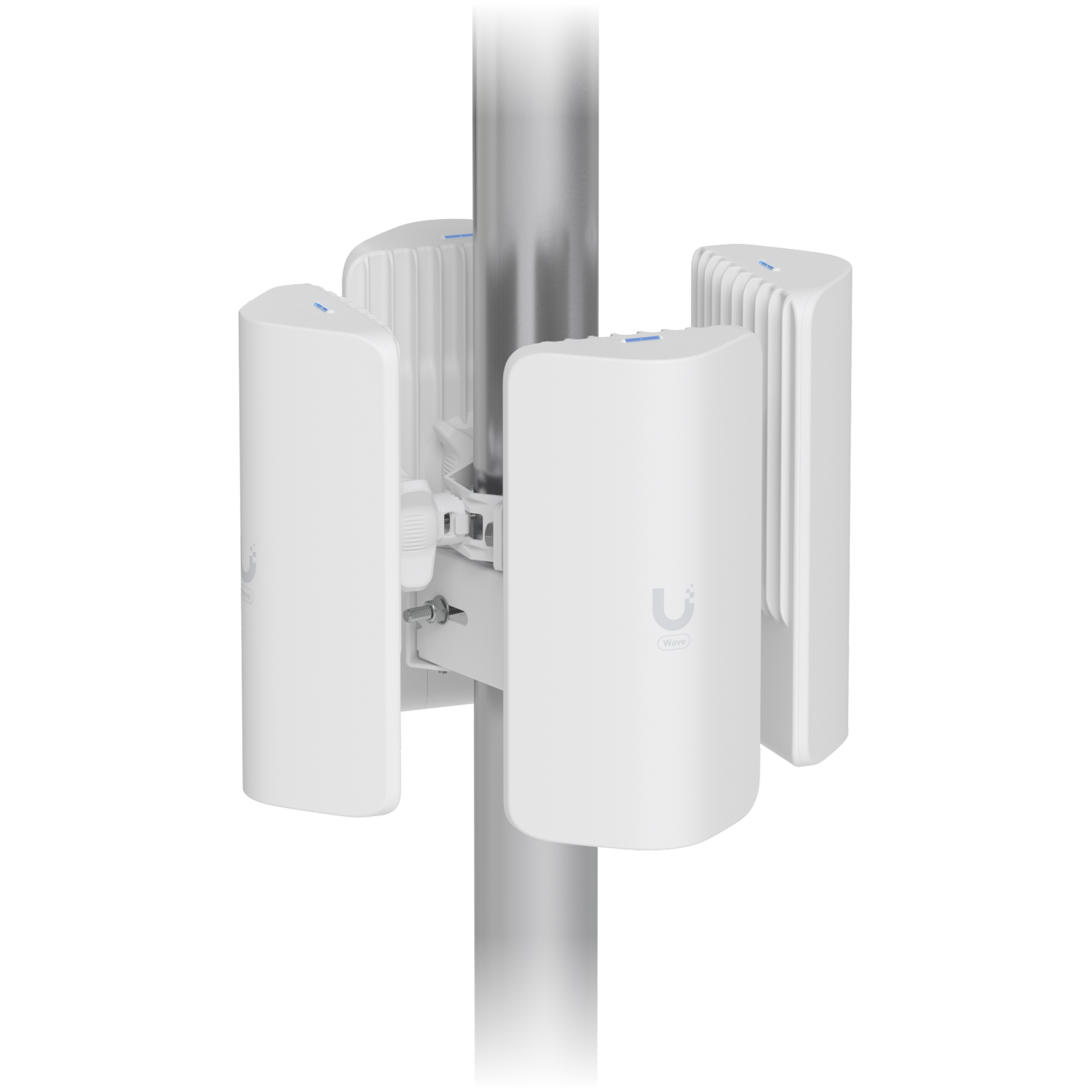 Ubiquiti UACC-Wave-AP-Micro-Mount Pole mount that supports up to four Wave AP Micros to provide 360° - Image 8