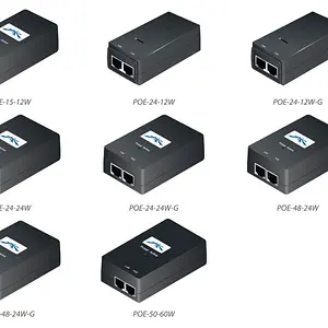 PoE Injector, 24VDC, 12W