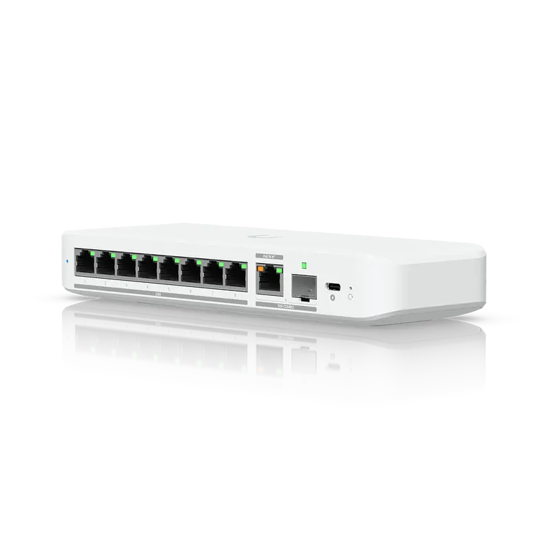 Flexible, 8-port 2.5 GbE