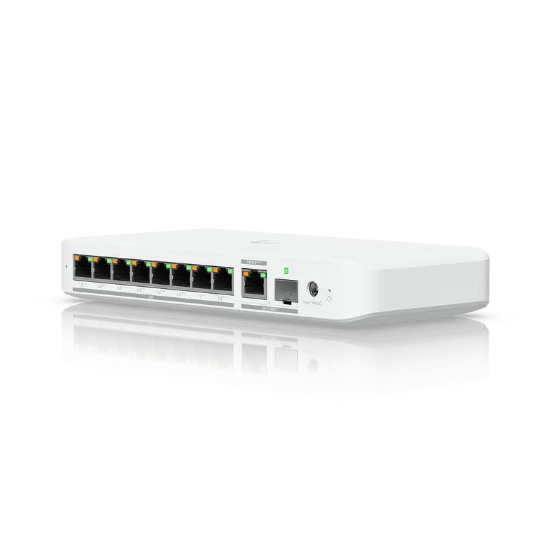 Flexible, 8-port 2.5 GbE