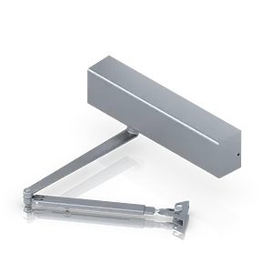 A mechanical door closer that 