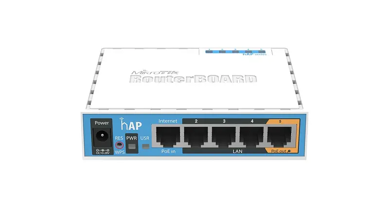 hAP with 650MHz CPU, 64MB RAM,