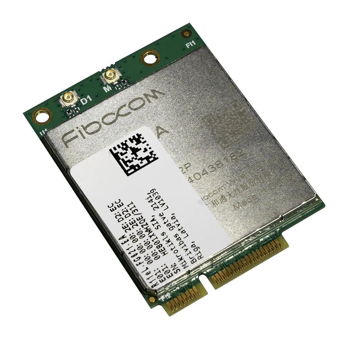 3G/4G/LTE miniPCi-e card with 