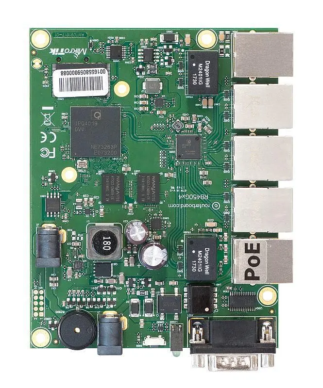 RouterBOARD 450Gx4 with four
