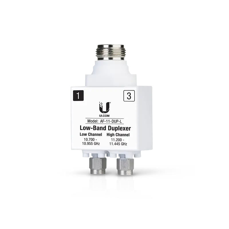Ubiquiti Networks AF-11-DUP-L fibre optic adapter 1 pc(s) Silver, White