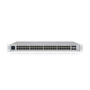 Ubiquiti Networks UniFi USW-48-POE network switch Managed L2 Gigabit Ethernet (10/100/1000) Power over Ethernet (PoE) 1U Stainless steel