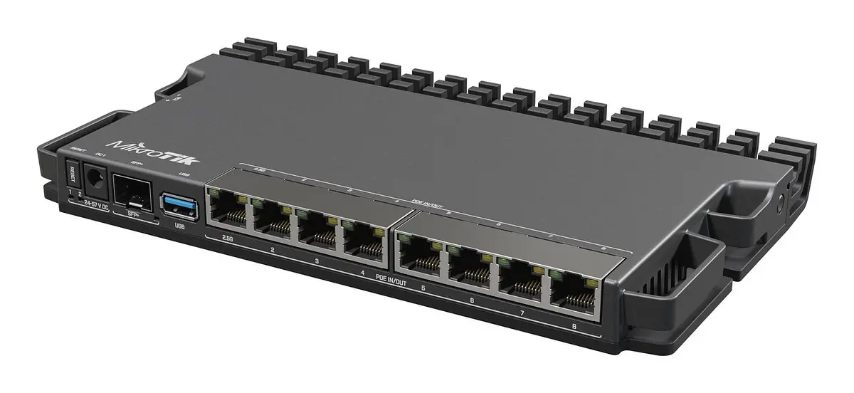RouterBORD 5009UG+S+ with 