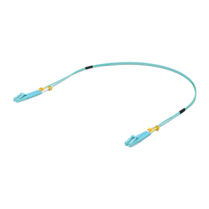 Ubiquiti UOC-2 Networks UniFi ODN 2m fibre optic cable LC OM3 Aqua colour