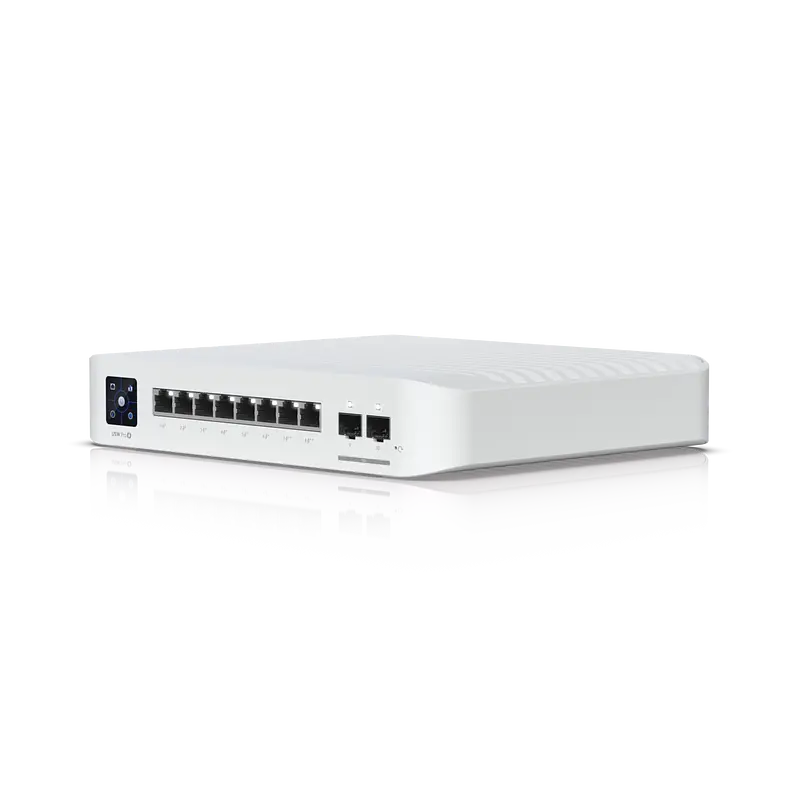 An 8-port, Layer 3 switch
